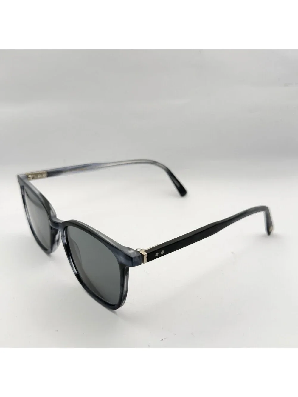 Erker’s 1879 Gibson Polarized Sunglasses 51-19-143 Navy Acetate Frames